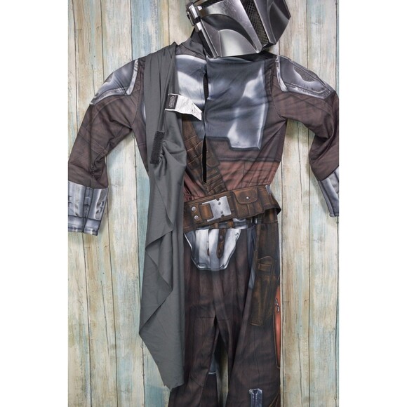 Rubie's Star Wars The Mandalorian Beskar Armor Kids M (8-10) Halloween Cosutume - Picture 4 of 16